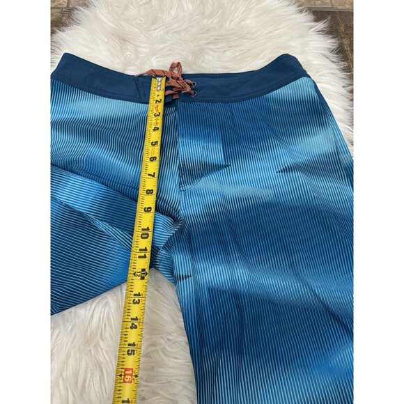 Nike Vapor Swim Board Shorts men’s Size 30 Blue Stretch Unlined - Picture 9 of 11